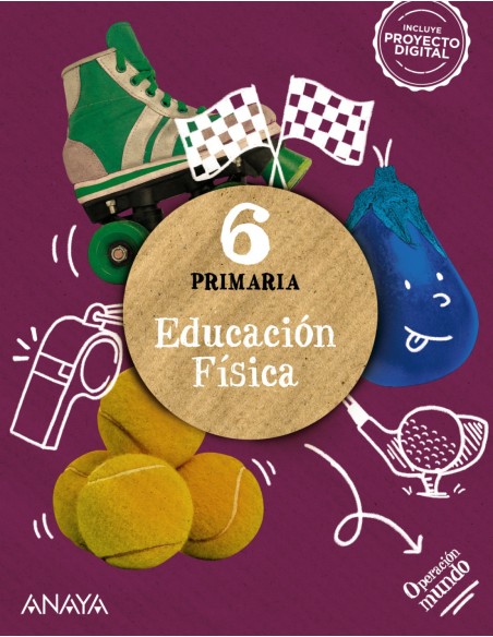 EDUCACION FISICA 6ºPRIMARIA OPERACION MUNDO ANDALUCIA 2023